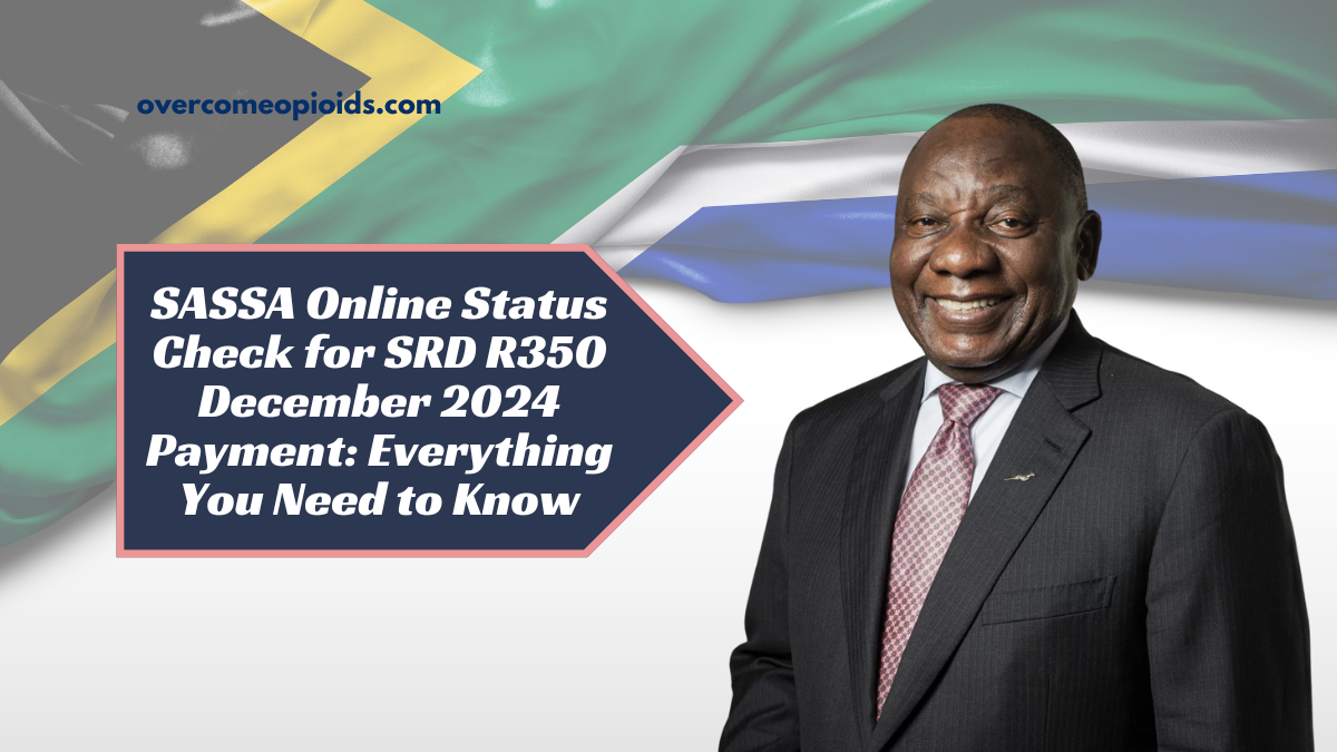 SASSA Online Status Check for SRD R350 December 2024 Payment: Everything You Need to Know