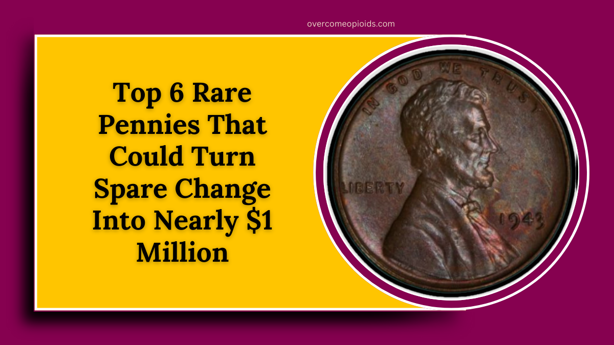 Top 6 Rare Pennies That Could Turn Spare Change Into Nearly $1 Million